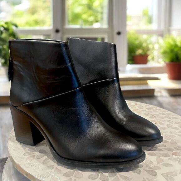 NISOLO $250 Anthropologie Dari Leather Bootie Boot 2.0 - Picture 5 of 12